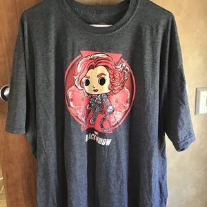 Marvel’s Black Widow tshirt